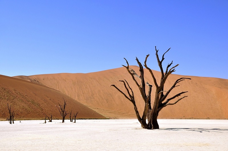 Namibië - 2.97 mensen per vierkante kilometer