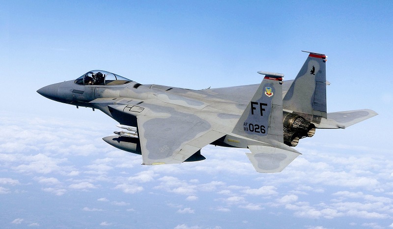 F-15 Strike Eagle - Topsnelheid 3.017 km/u