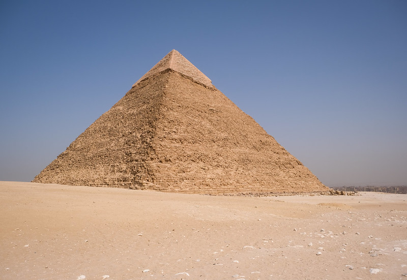 De Grote Piramide werd gebouwd gedurende 20 jaar
