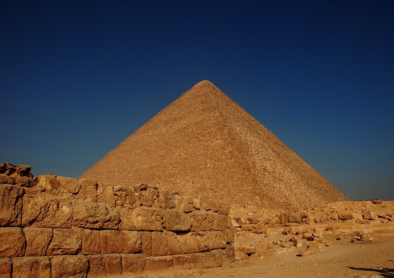 Het werd gebouwd tijdens het bewind van koning Khufu