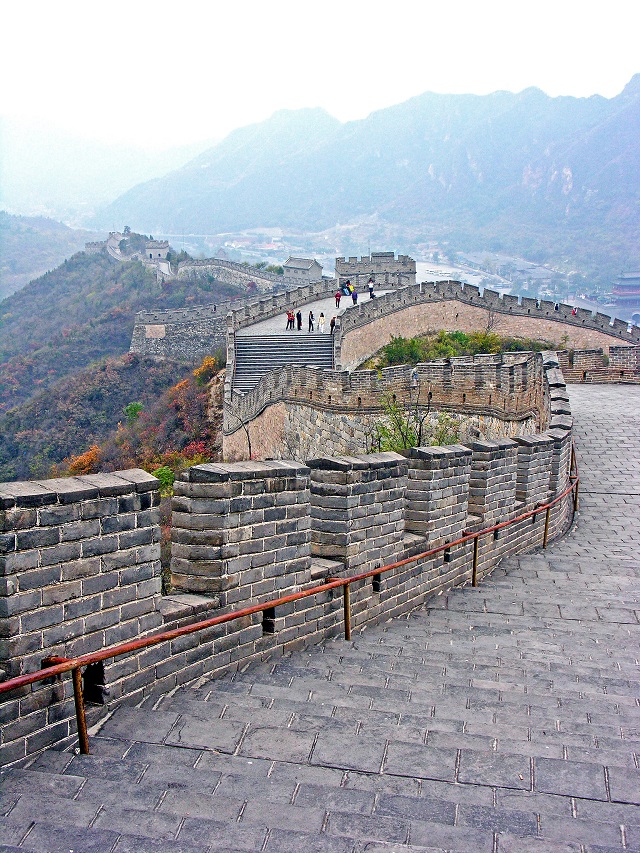 Grote muur van China ten noordwesten van Beijing