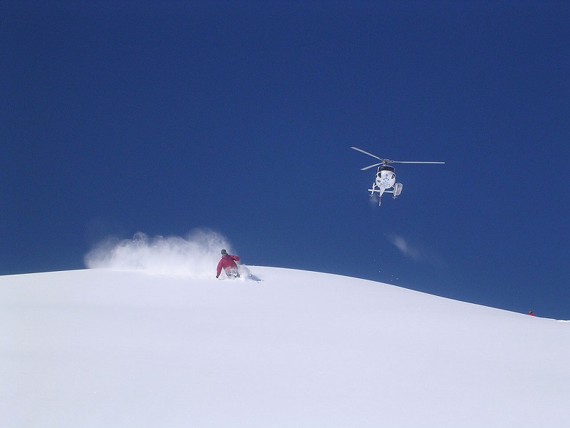 Helikopter skiën